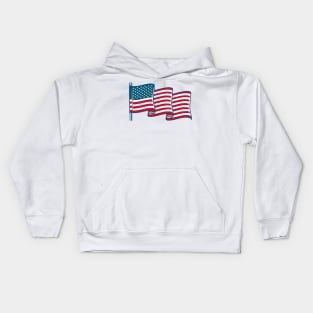 american flag Kids Hoodie